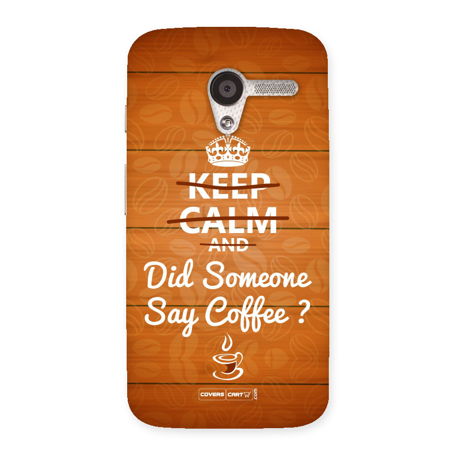 Coffee Ardour Back Case for Moto X