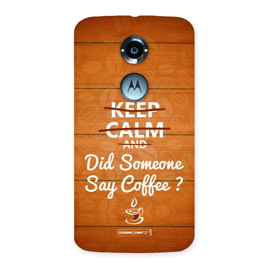 Coffee Ardour Back Case for Moto X 2nd Gen