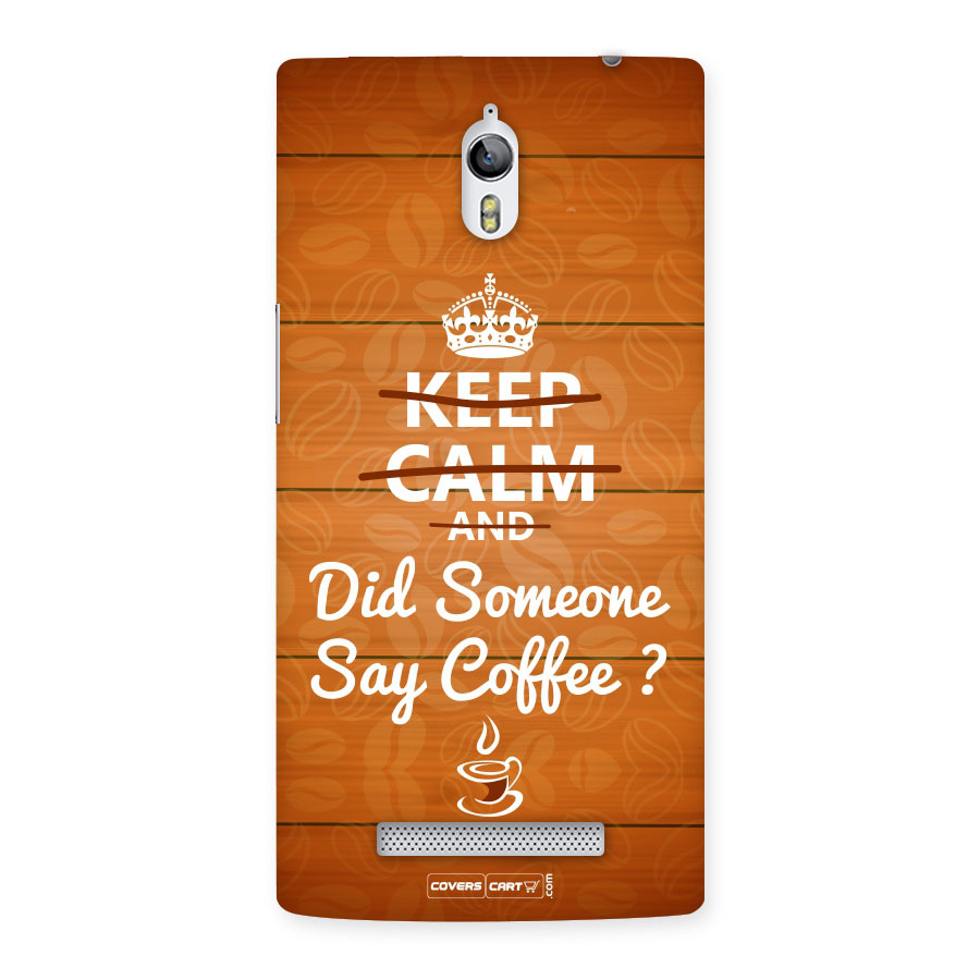 Coffee Ardour Back Case for Oppo Find 7