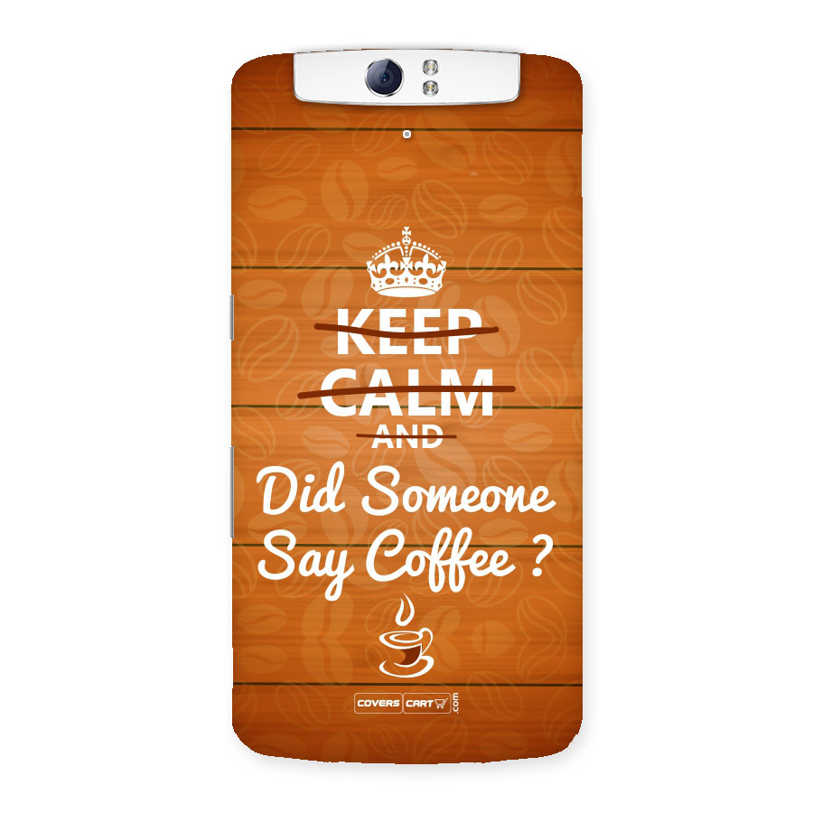 Coffee Ardour Back Case for Oppo N1
