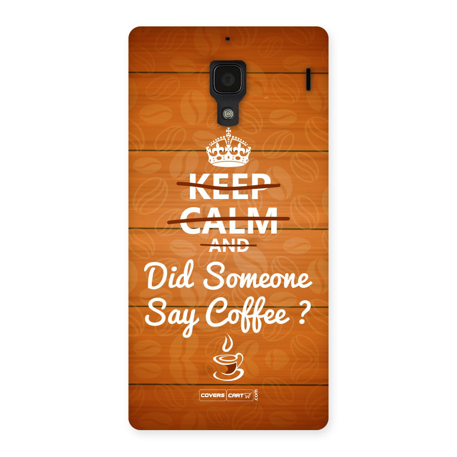 Coffee Ardour Back Case for Redmi 1S