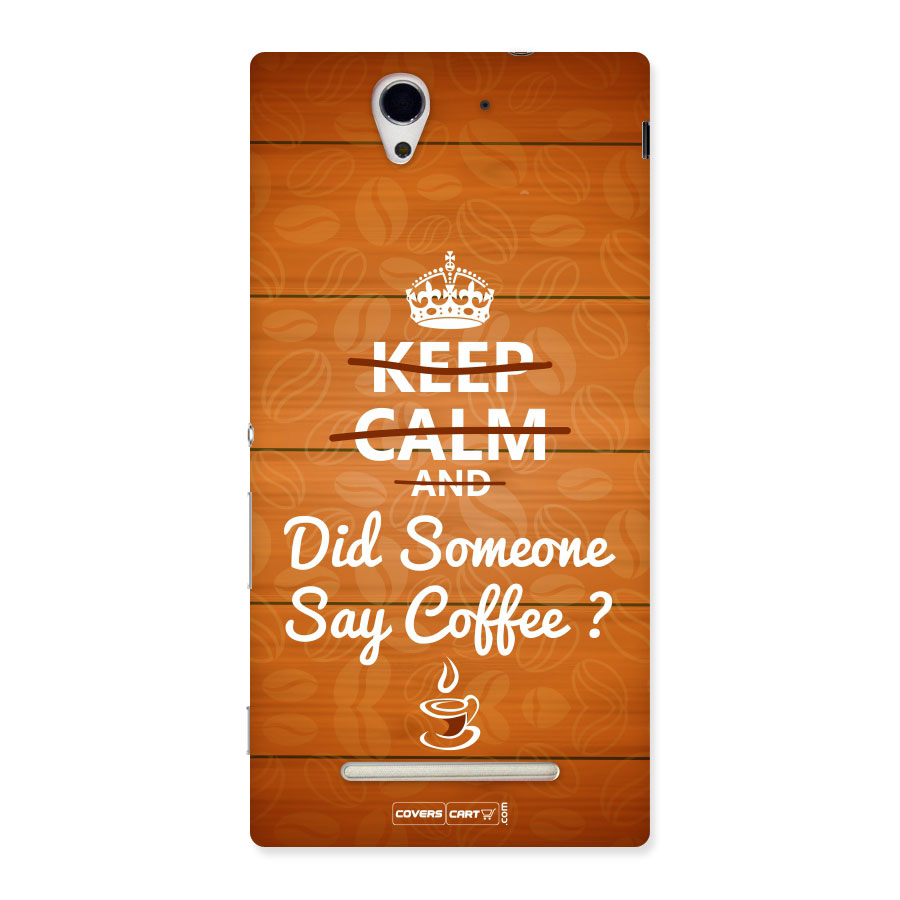 Coffee Ardour Back Case for Sony Xperia C3