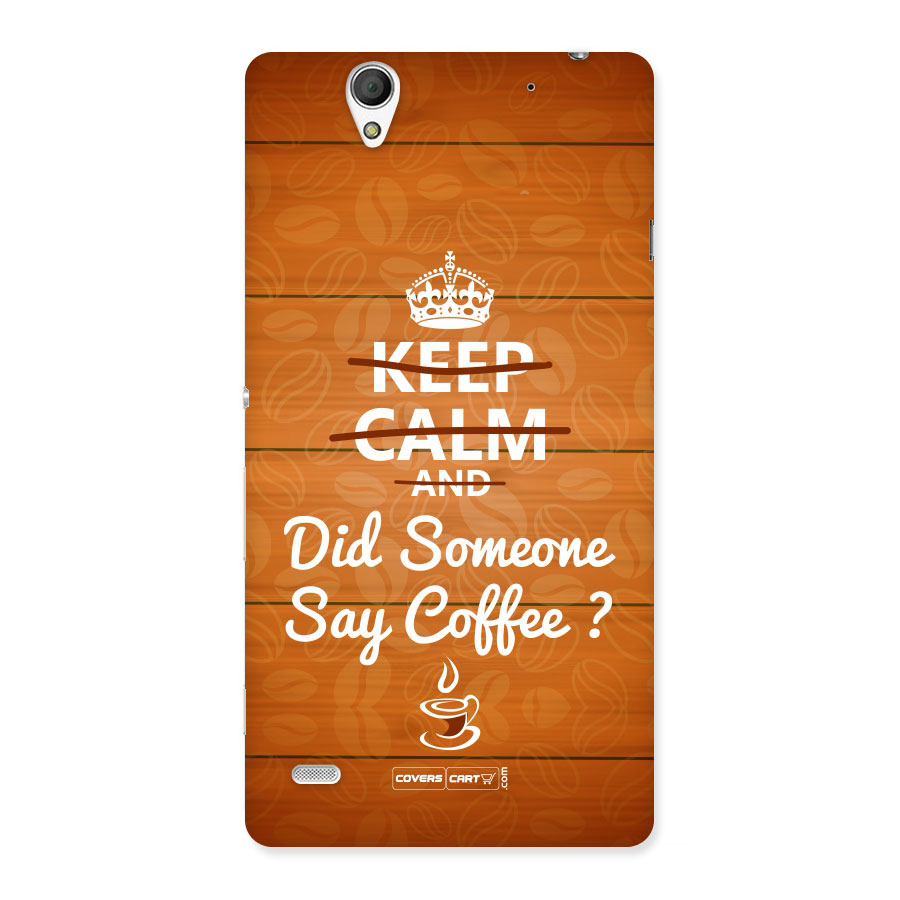 Coffee Ardour Back Case for Sony Xperia C4