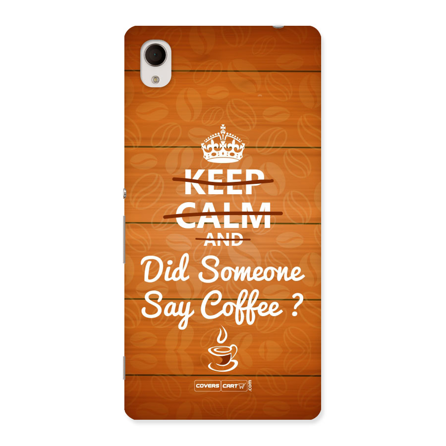 Coffee Ardour Back Case for Sony Xperia M4