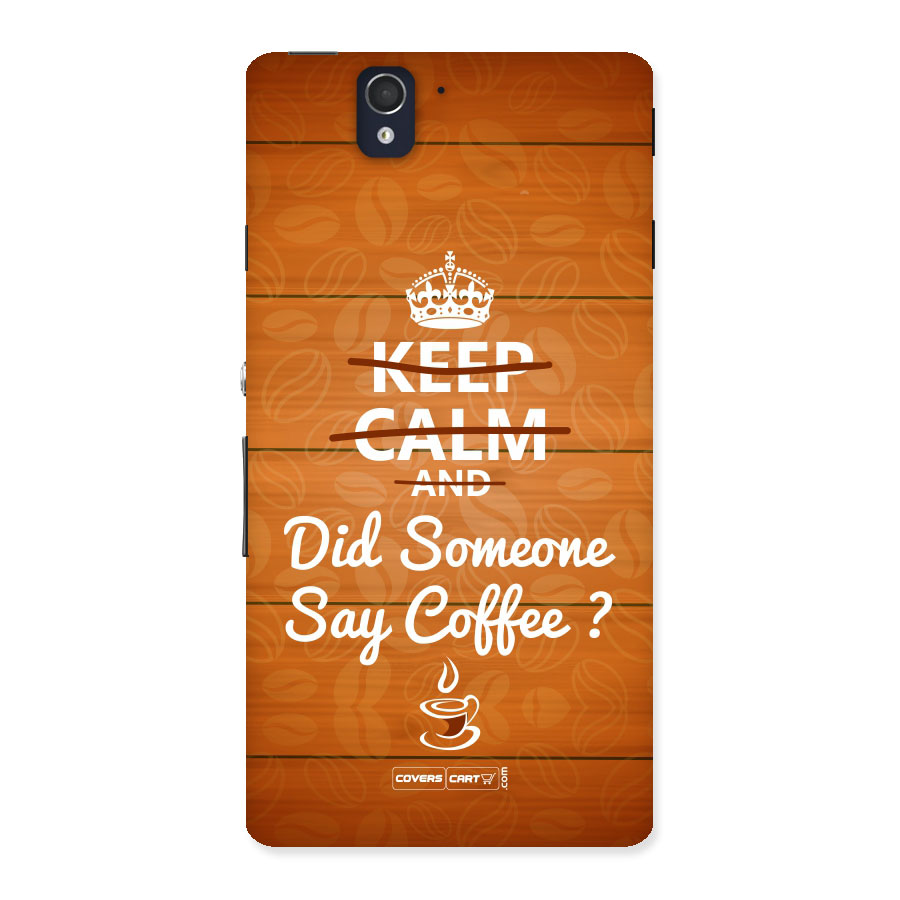 Coffee Ardour Back Case for Sony Xperia Z