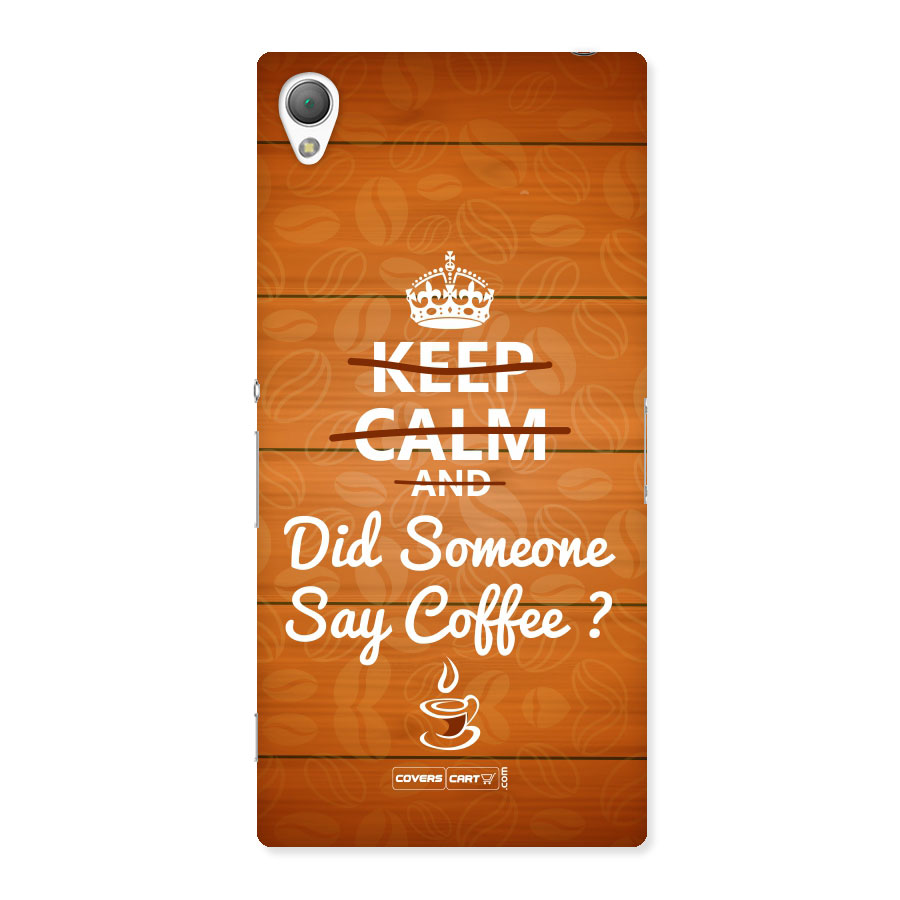 Coffee Ardour Back Case for Sony Xperia Z3