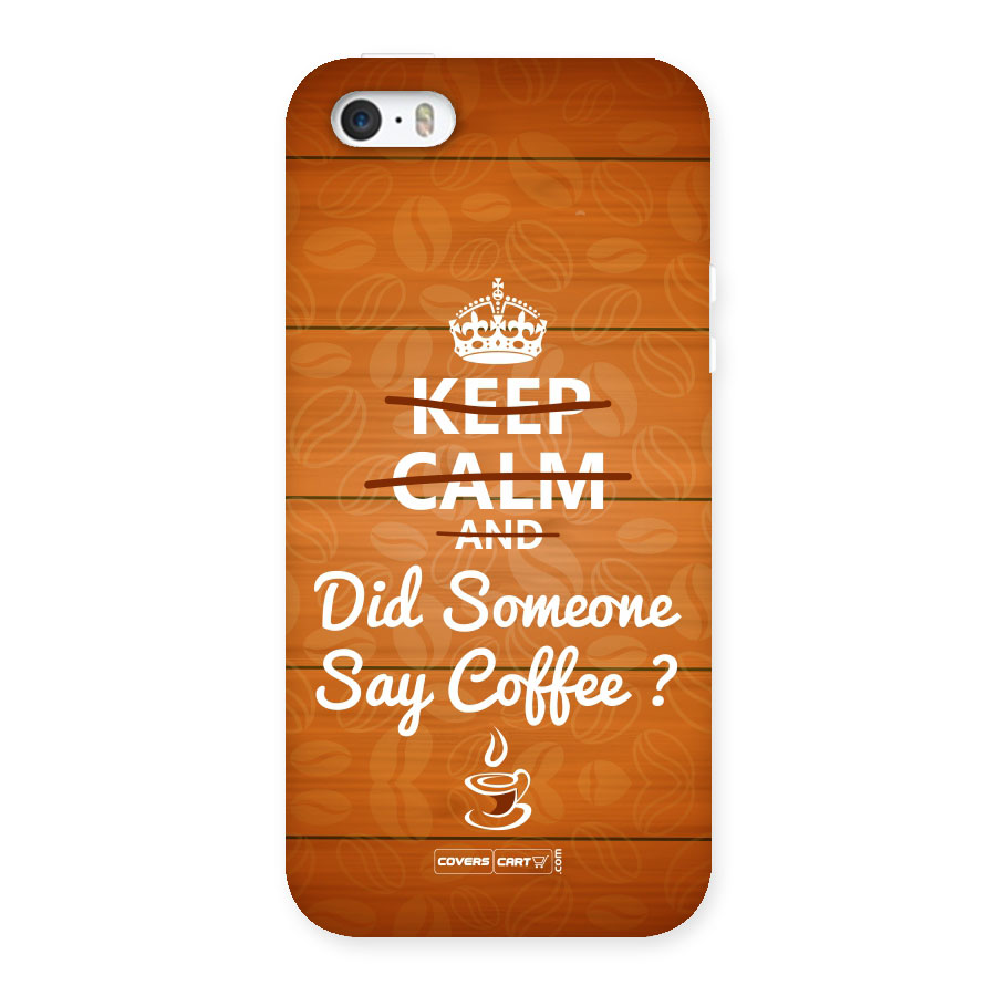 Coffee Ardour Back Case for iPhone 5 5S