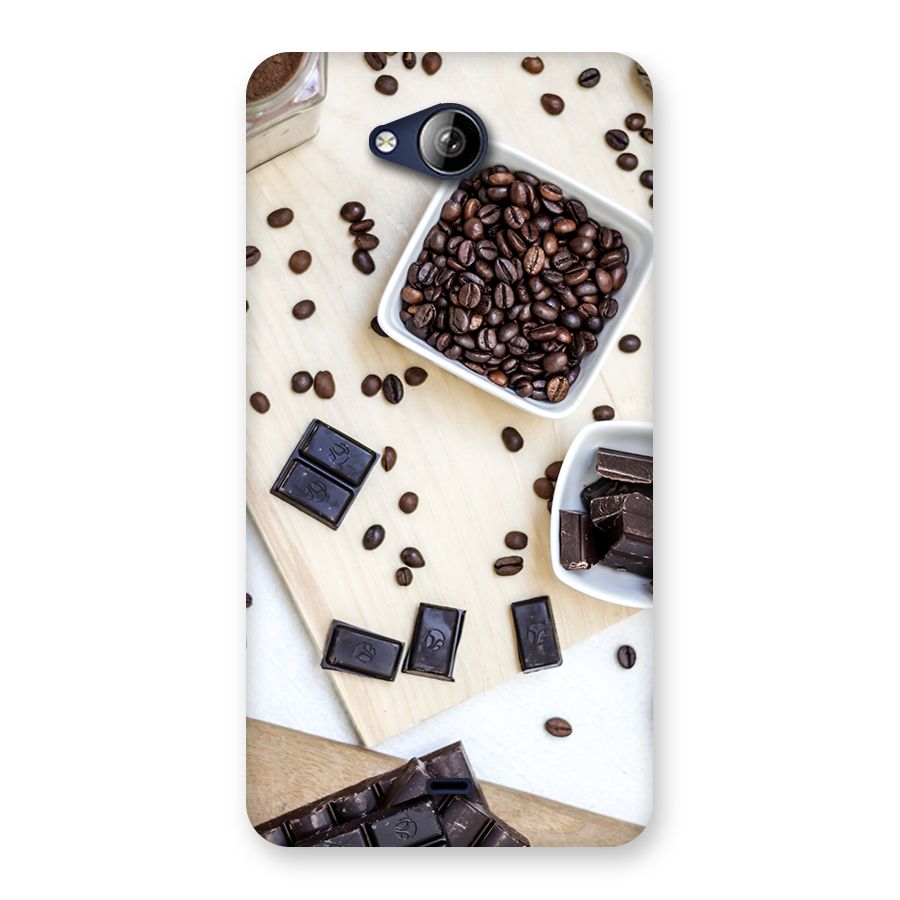 Coffee Beans and Chocolate Back Case for Canvas Play Q355
