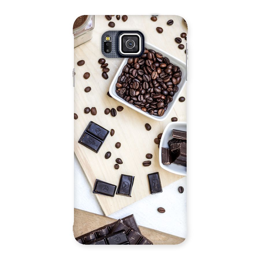 Coffee Beans and Chocolate Back Case for Galaxy Alpha