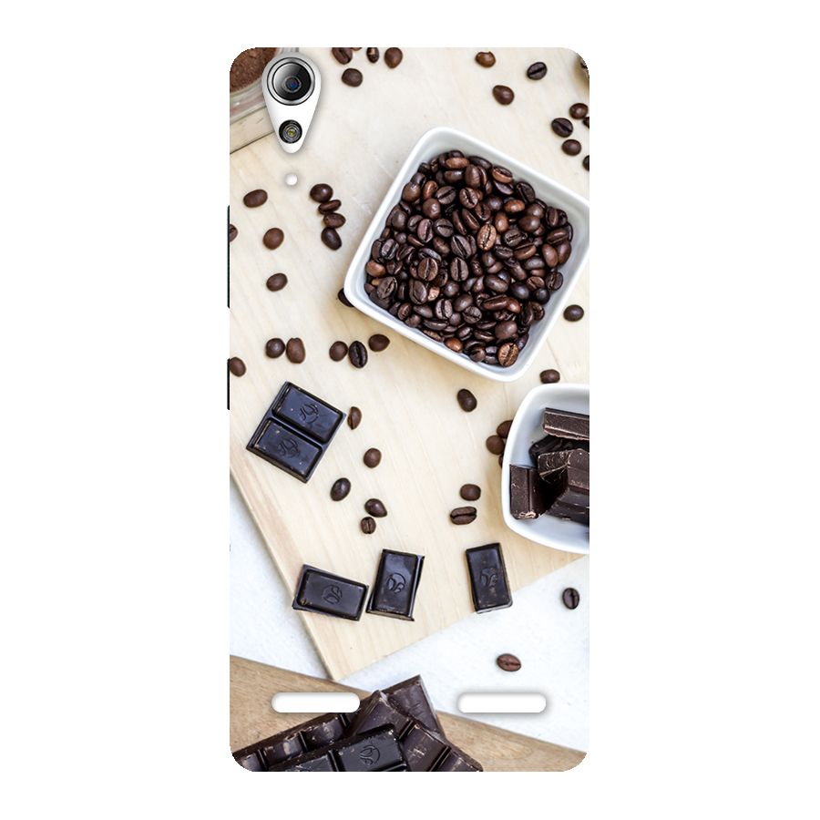 Coffee Beans and Chocolate Back Case for Lenovo A6000
