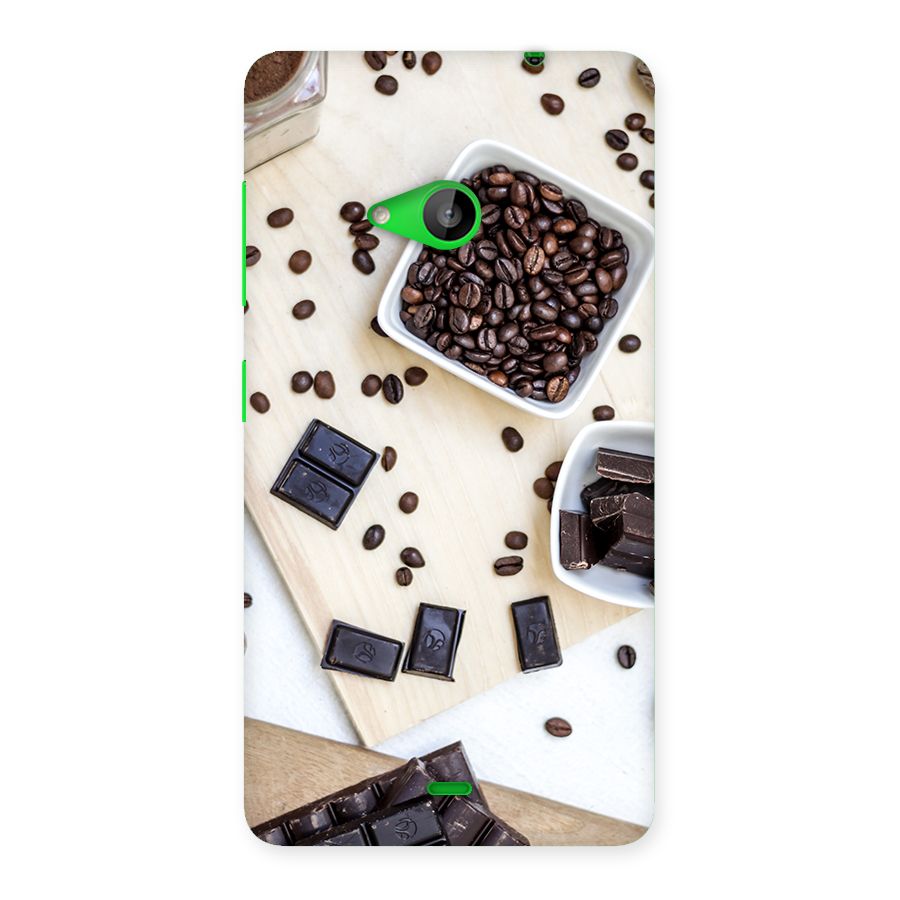 Coffee Beans and Chocolate Back Case for Lumia 535