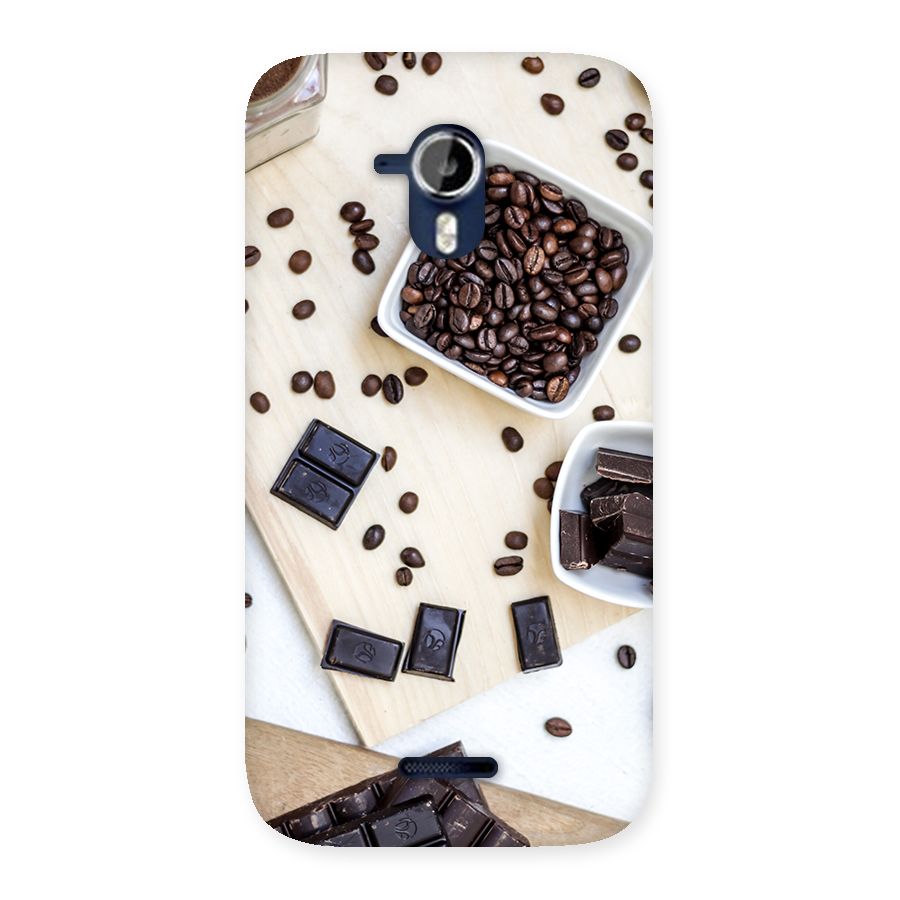 Coffee Beans and Chocolate Back Case for Micromax Canvas Magnus A117