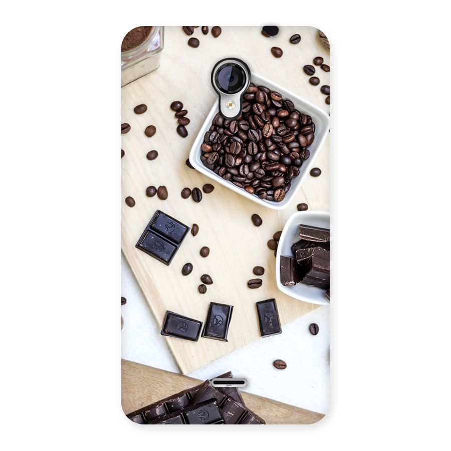 Coffee Beans and Chocolate Back Case for Micromax Unite 2 A106