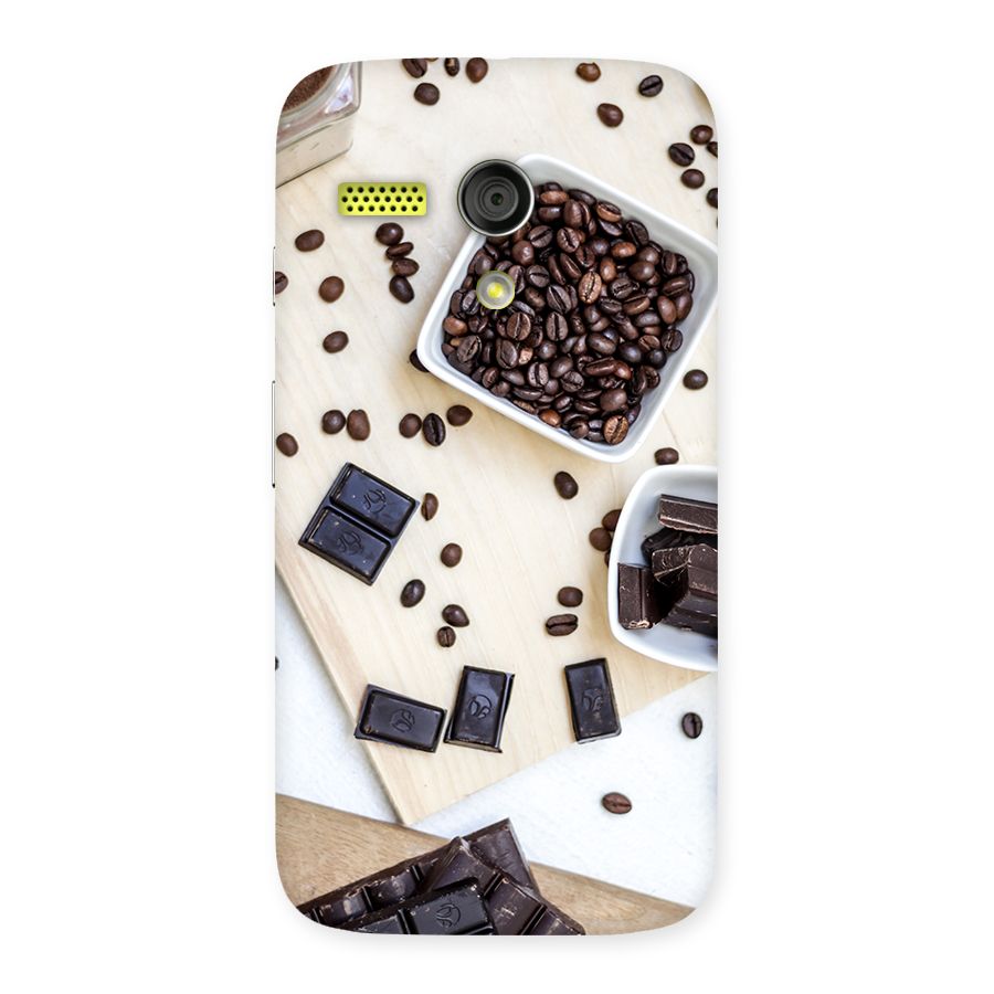 Coffee Beans and Chocolate Back Case for Moto G