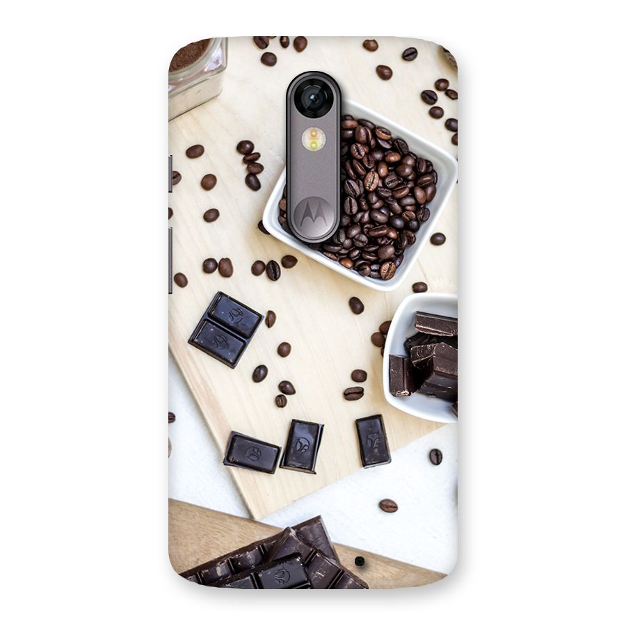 Coffee Beans and Chocolate Back Case for Moto X Force