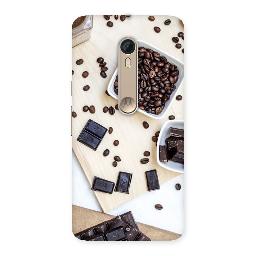 Coffee Beans and Chocolate Back Case for Motorola Moto X Style