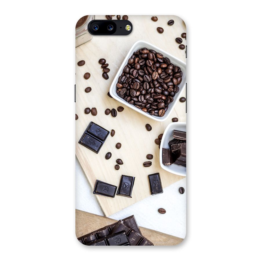 Coffee Beans and Chocolate Back Case for OnePlus 5
