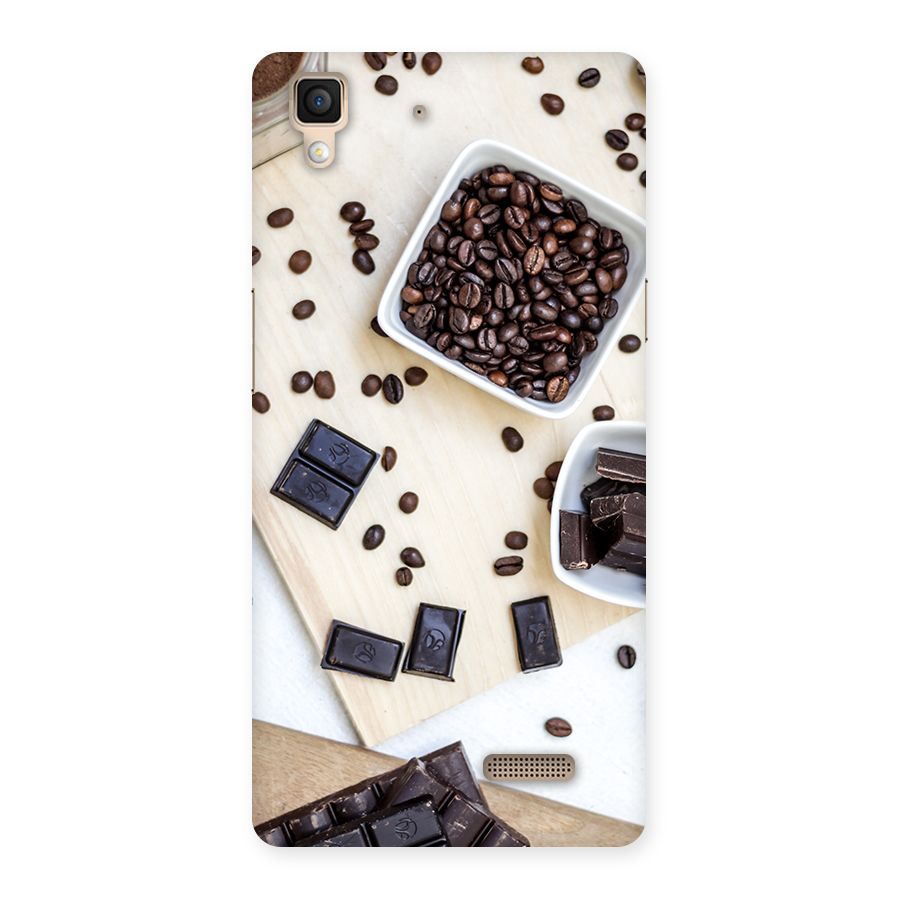Coffee Beans and Chocolate Back Case for Oppo R7