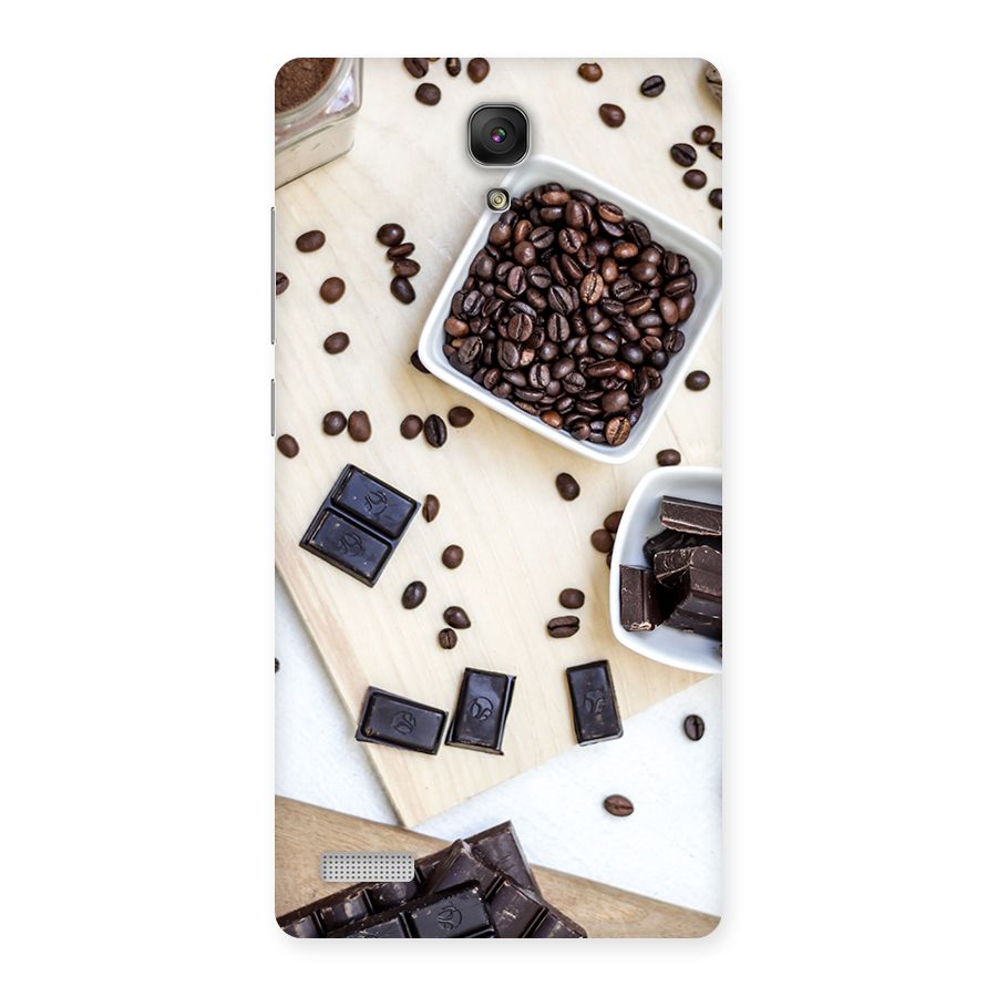 Coffee Beans and Chocolate Back Case for Redmi Note Prime