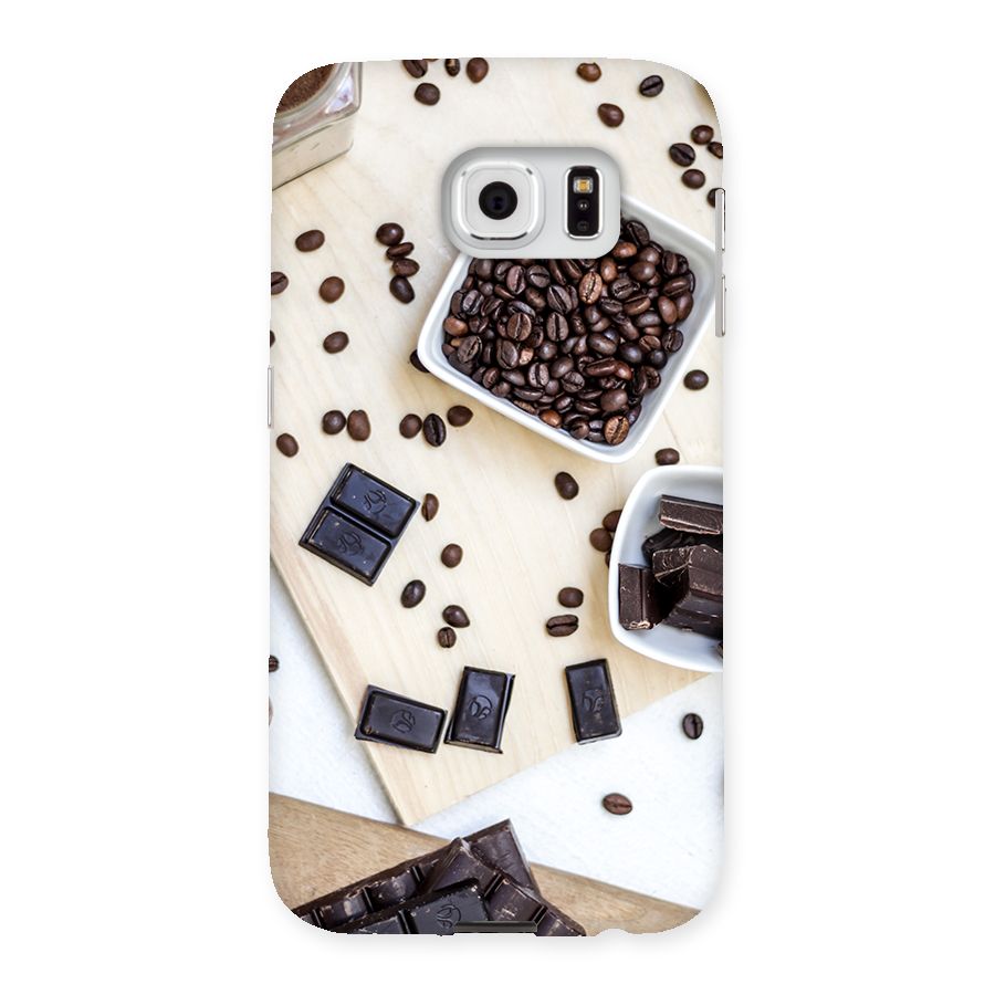 Coffee Beans and Chocolate Back Case for Samsung Galaxy S6