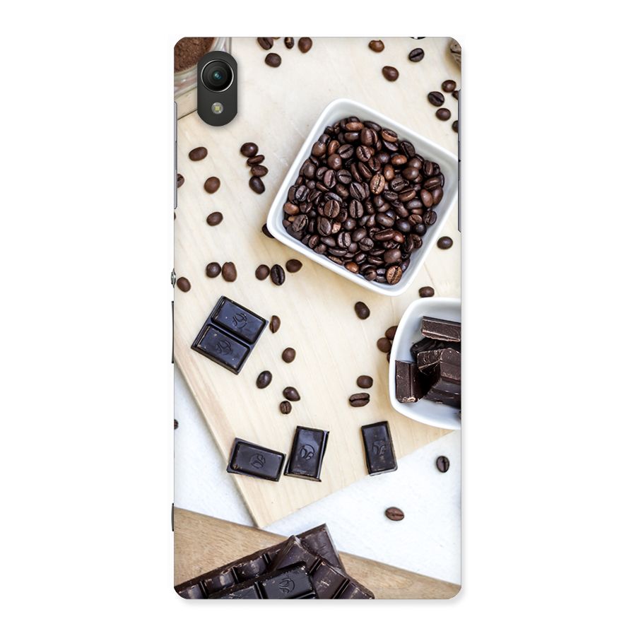 Coffee Beans and Chocolate Back Case for Sony Xperia Z1