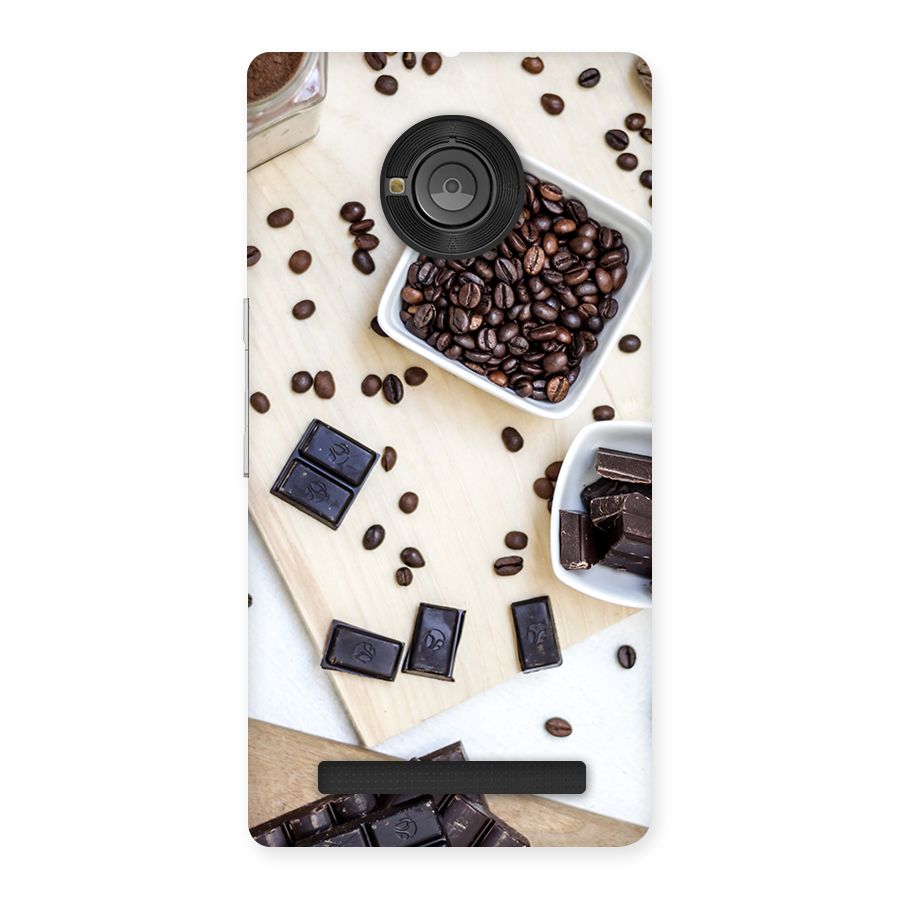 Coffee Beans and Chocolate Back Case for Yu Yunique