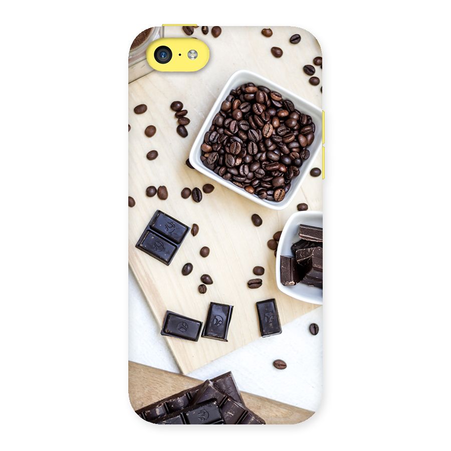 Coffee Beans and Chocolate Back Case for iPhone 5C