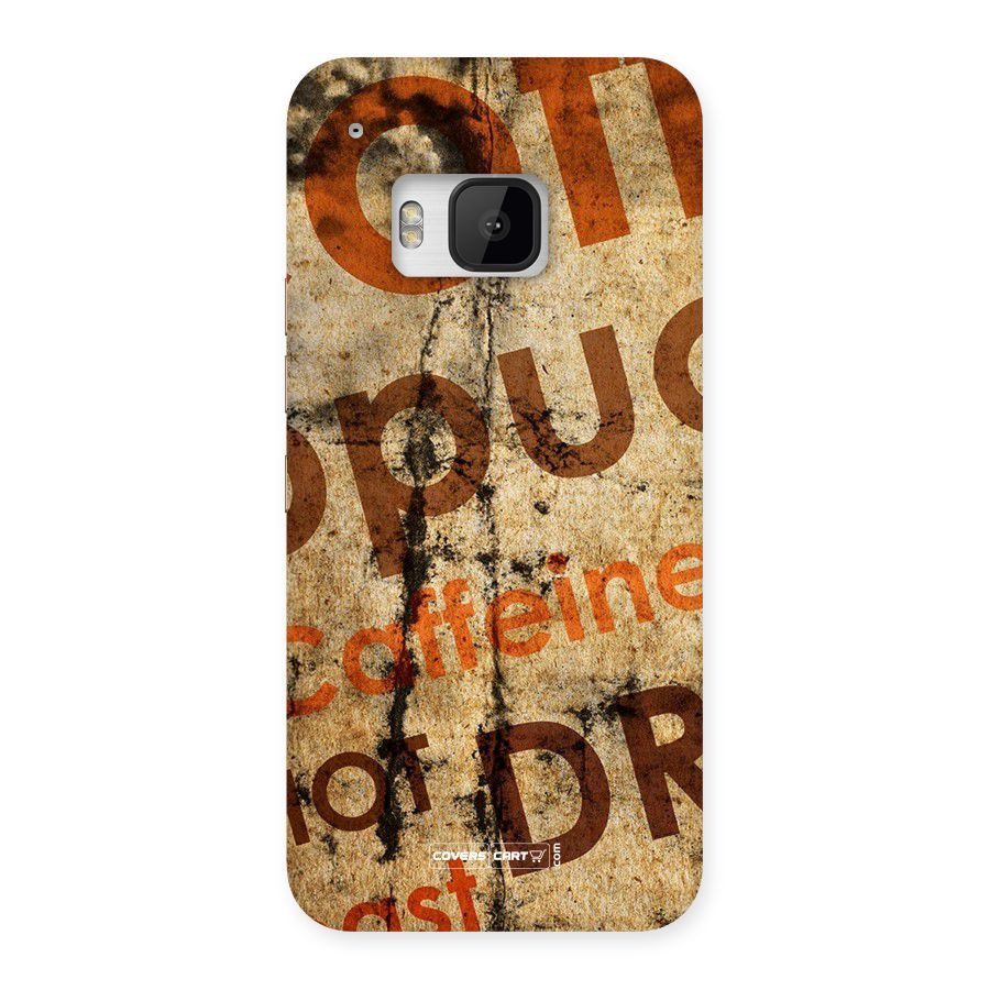 Coffee Caffeine Back Case for HTC One M9