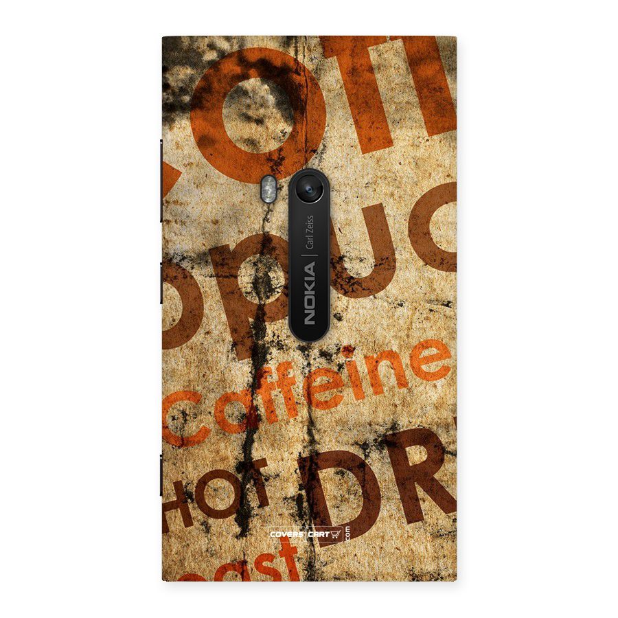Coffee Caffeine Back Case for Lumia 920