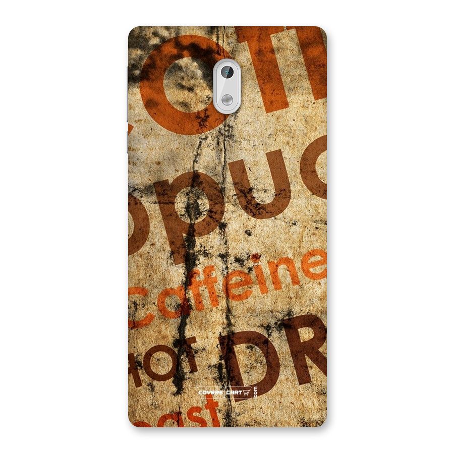 Coffee Caffeine Back Case for Nokia 3