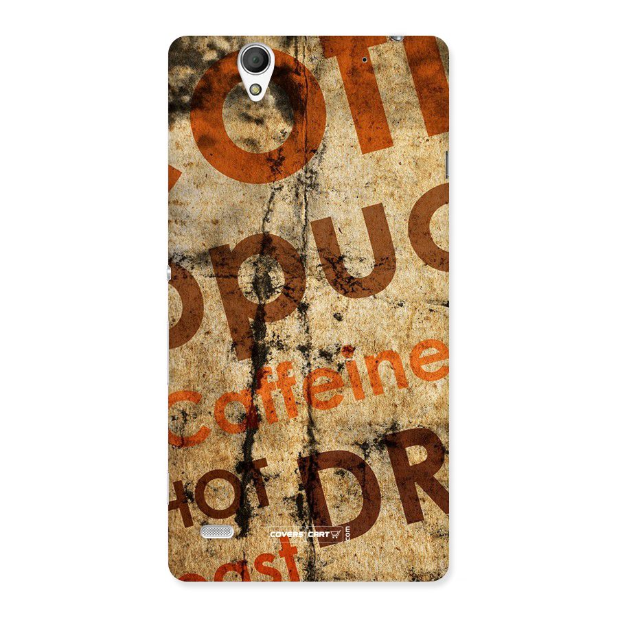 Coffee Caffeine Back Case for Sony Xperia C4