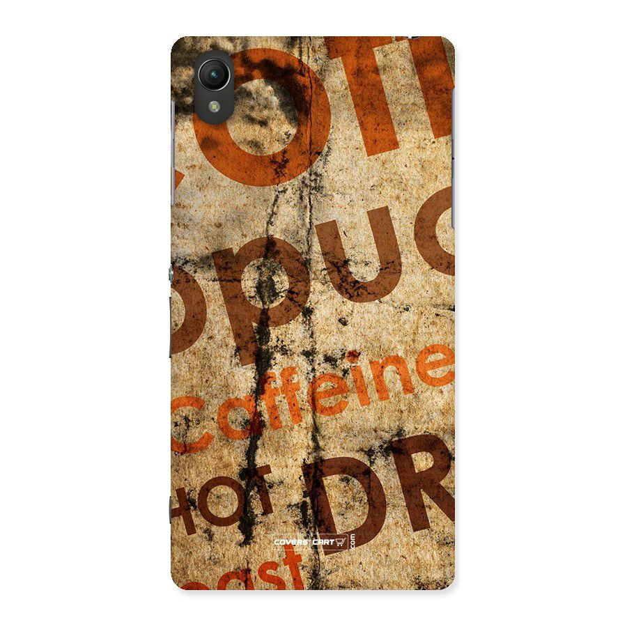 Coffee Caffeine Back Case for Sony Xperia Z2
