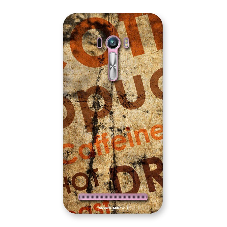 Coffee Caffeine Back Case for Zenfone Selfie