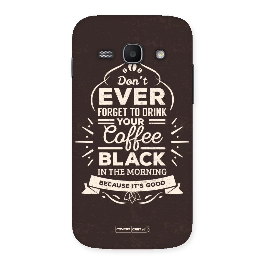 Morning Coffee Love Back Case for Galaxy Ace 3