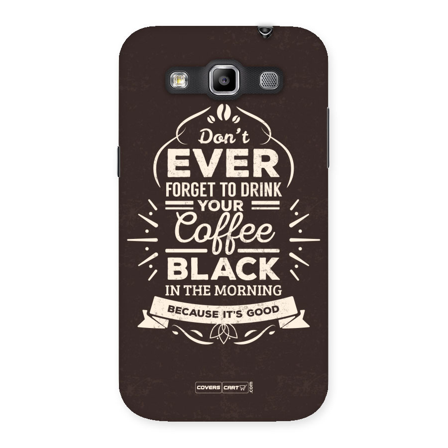 Morning Coffee Love Back Case for Galaxy Grand Quattro
