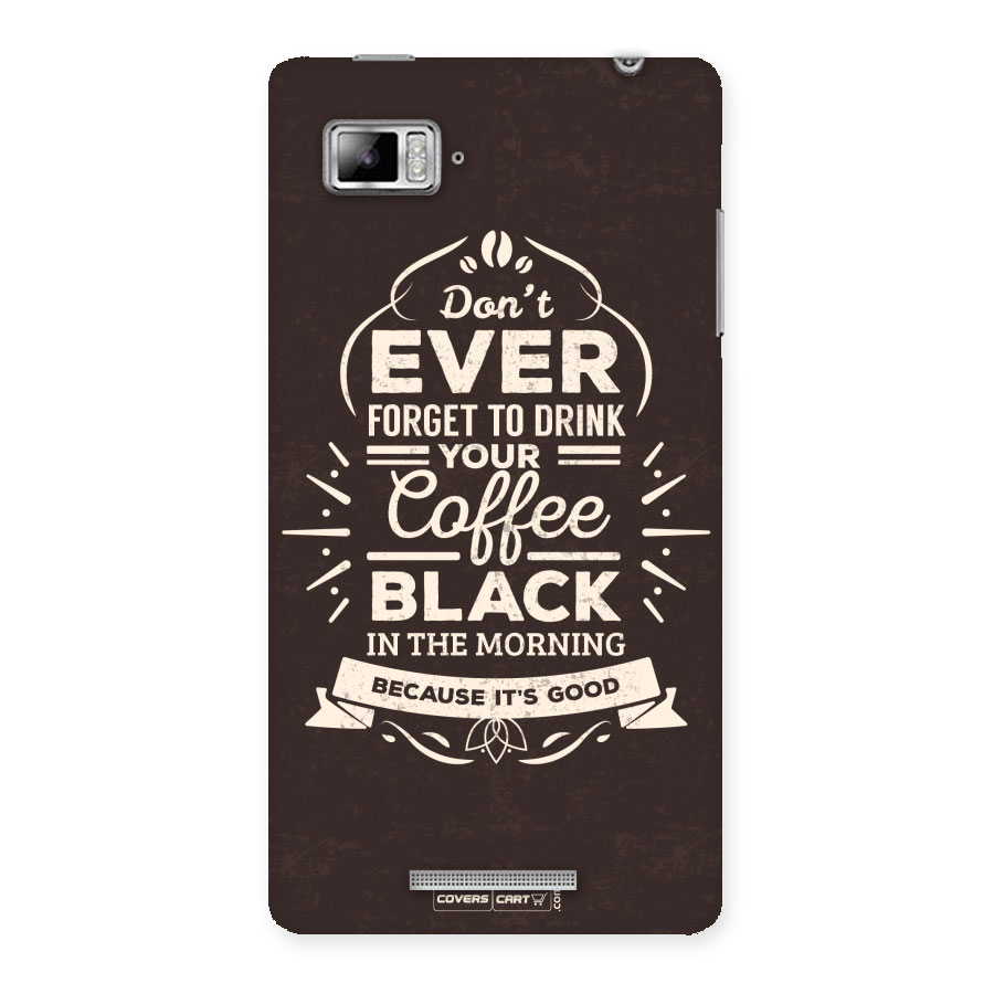 Morning Coffee Love Back Case for Lenovo Vibe Z K910