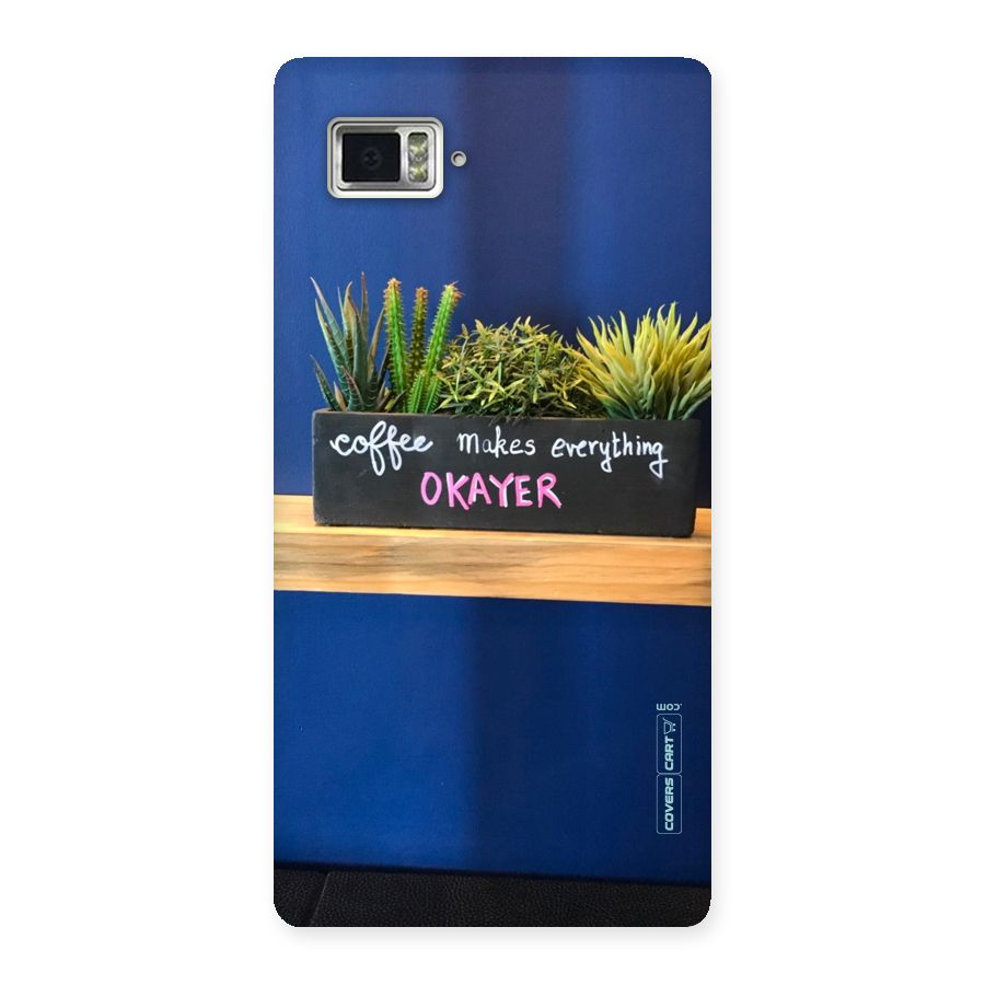 Coffee Makes Everything Okayer Back Case for Vibe Z2 Pro K920