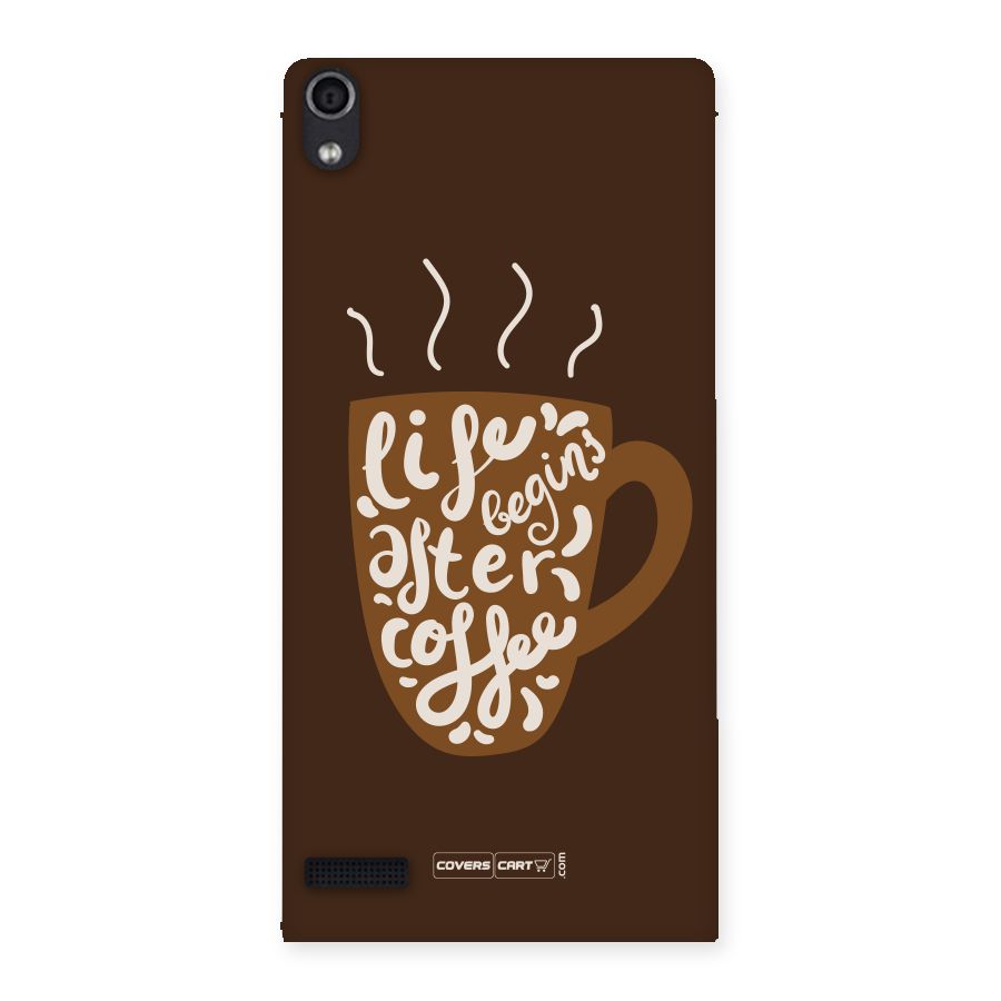 Coffee Mug Back Case for Ascend P6