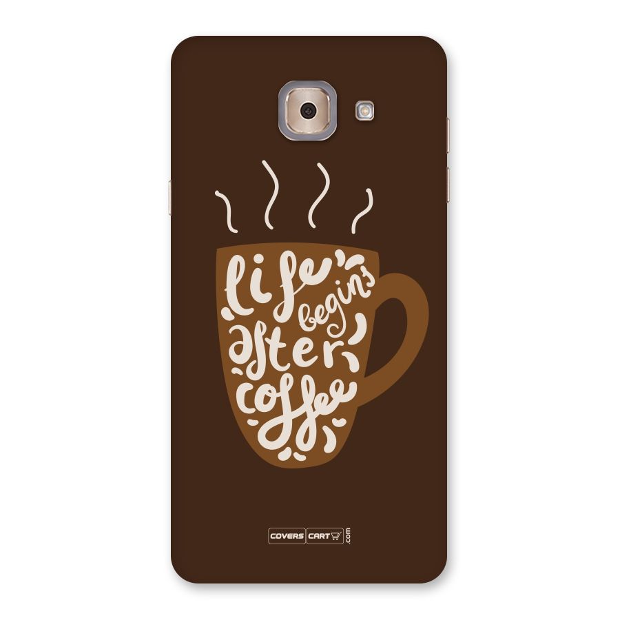 Coffee Mug Back Case for Galaxy J7 Max