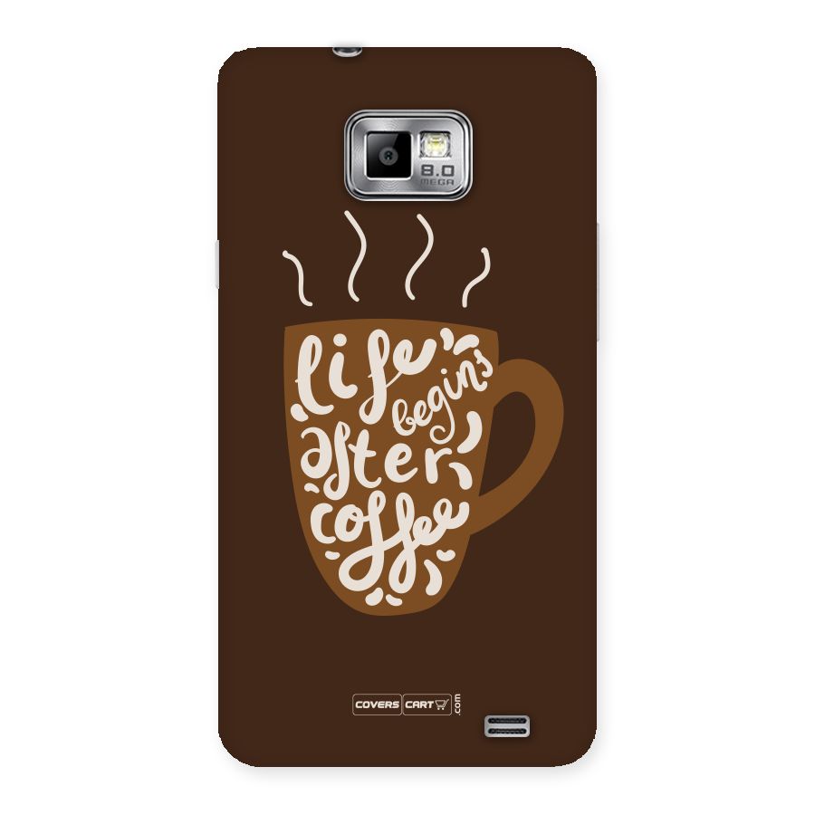 Coffee Mug Back Case for Galaxy S2