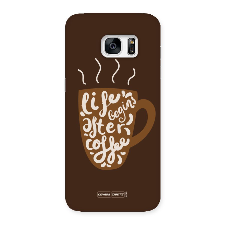 Coffee Mug Back Case for Galaxy S7 Edge