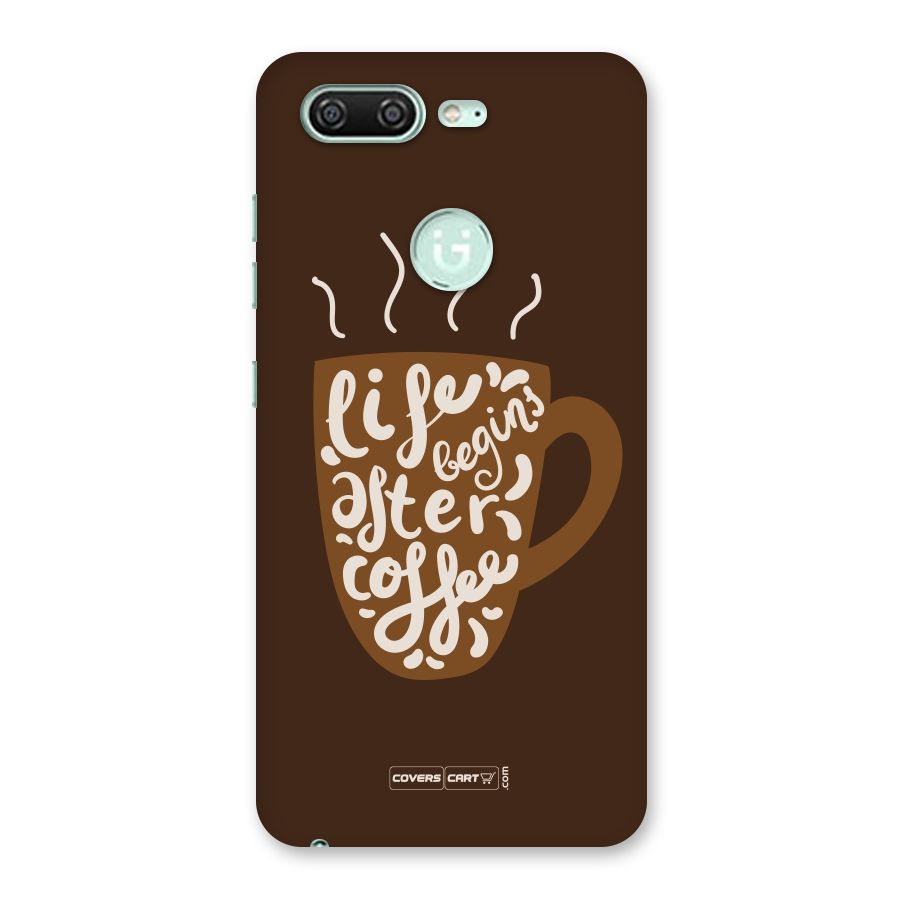 Coffee Mug Back Case for Gionee S10