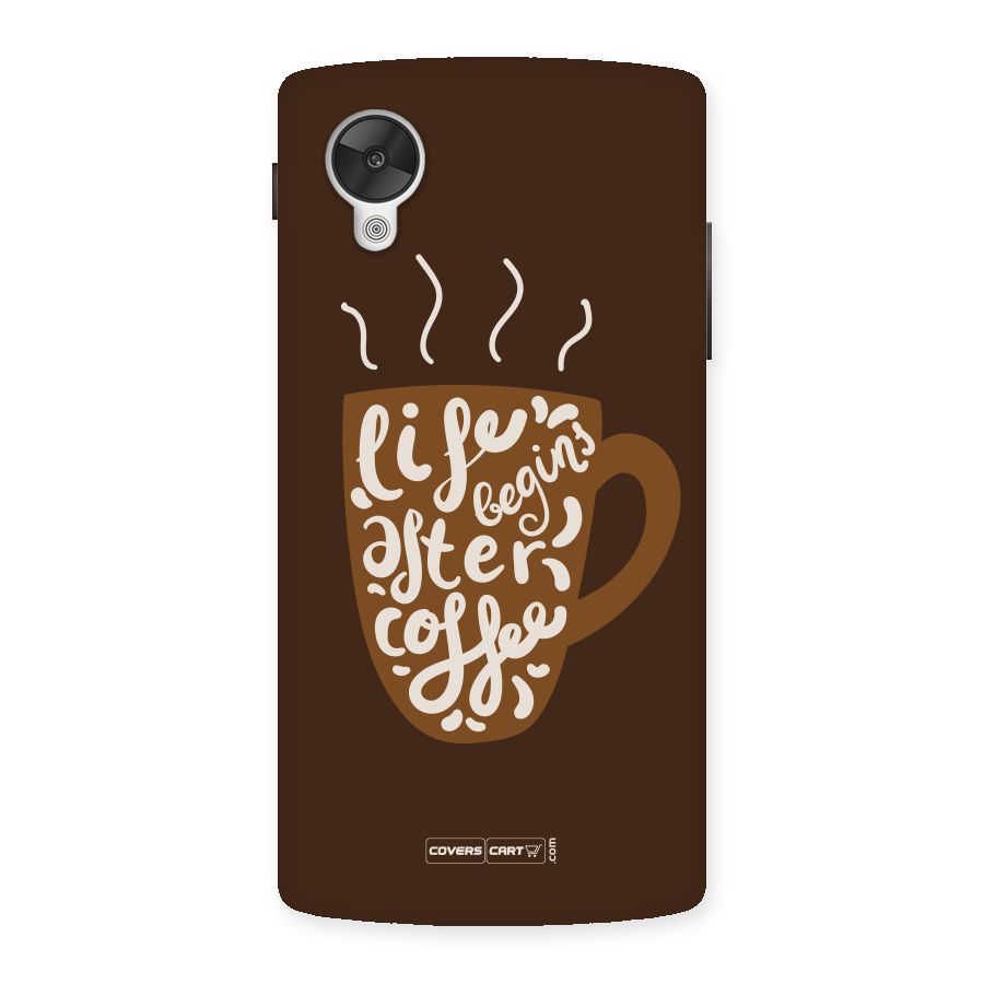 Coffee Mug Back Case for Google Nexsus 5