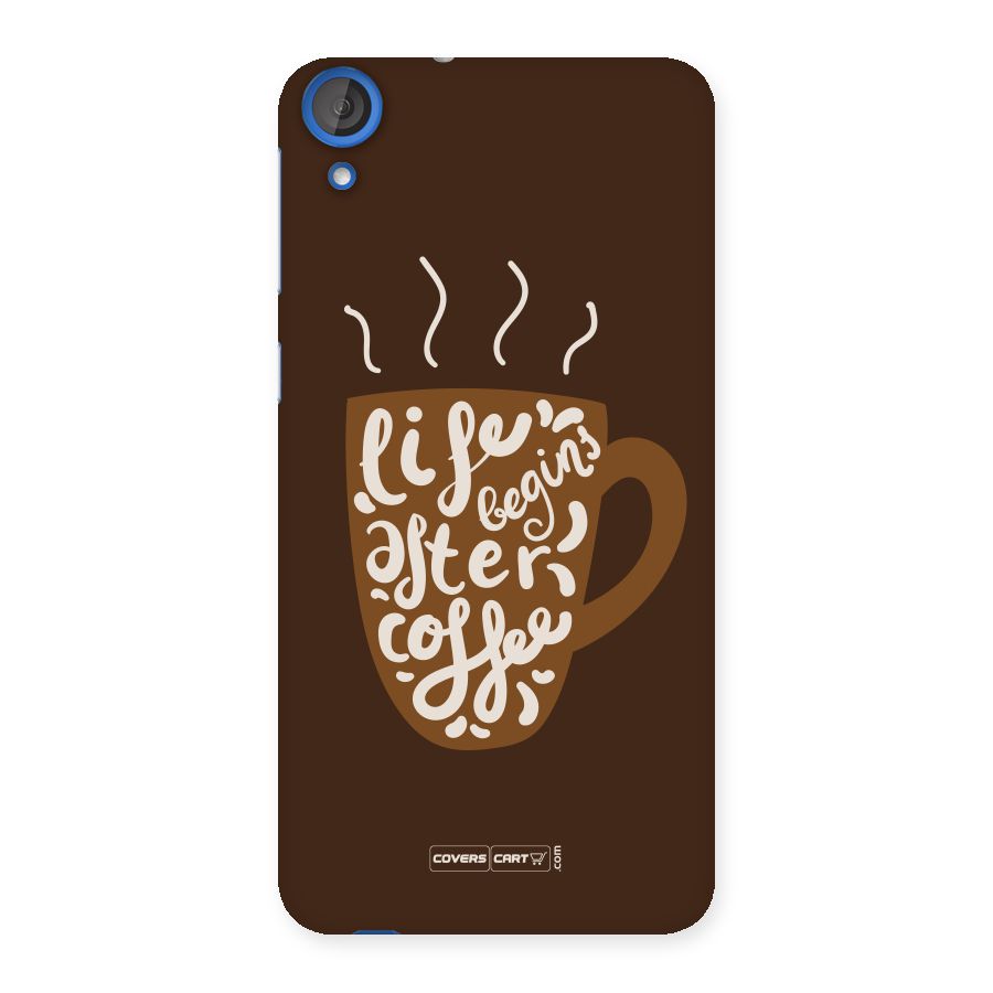 Coffee Mug Back Case for HTC Desire 820