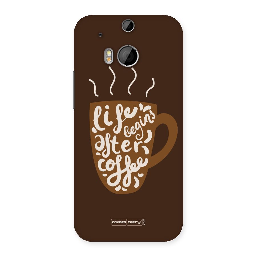 Coffee Mug Back Case for HTC One M8