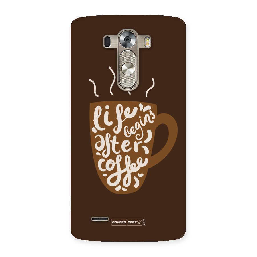 Coffee Mug Back Case for LG G3