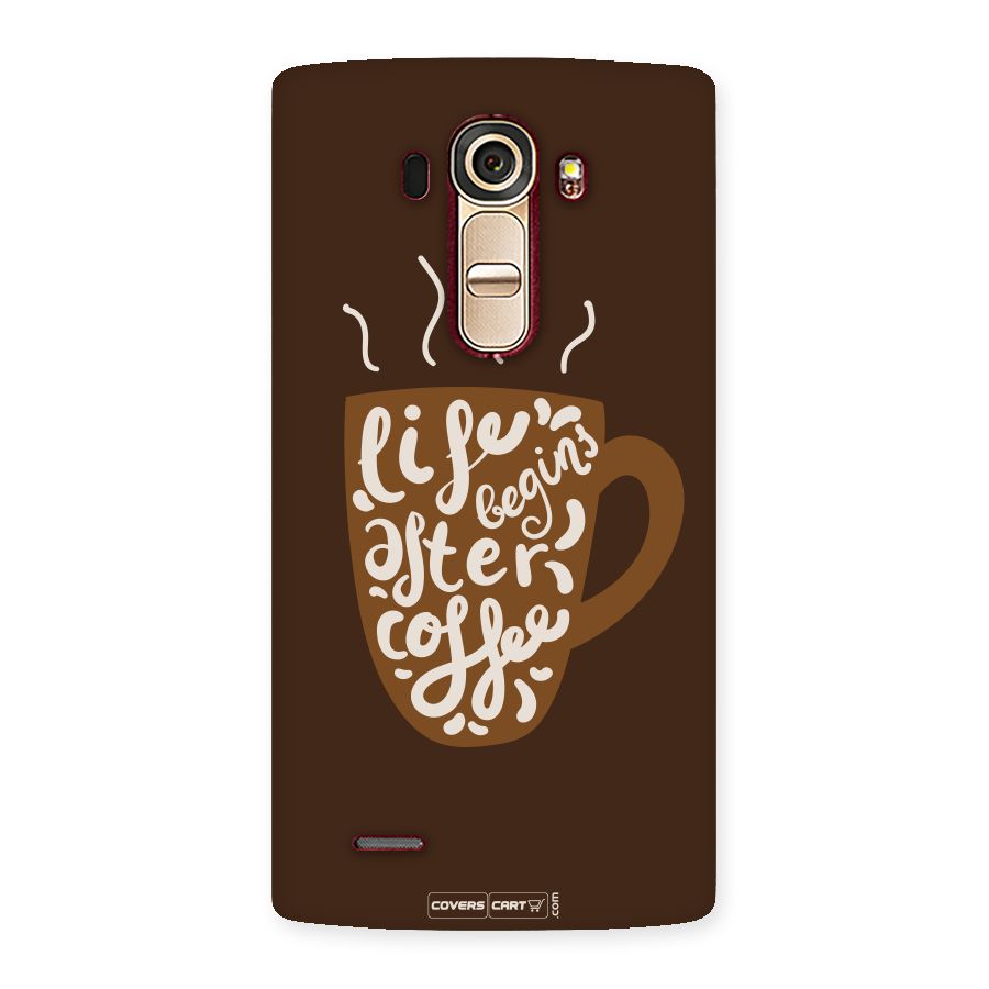 Coffee Mug Back Case for LG G4