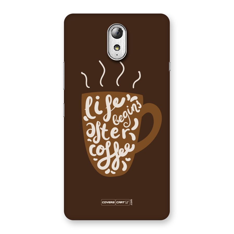 Coffee Mug Back Case for Lenovo Vibe P1M