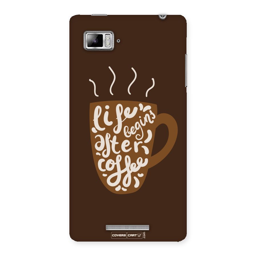 Coffee Mug Back Case for Lenovo Vibe Z K910