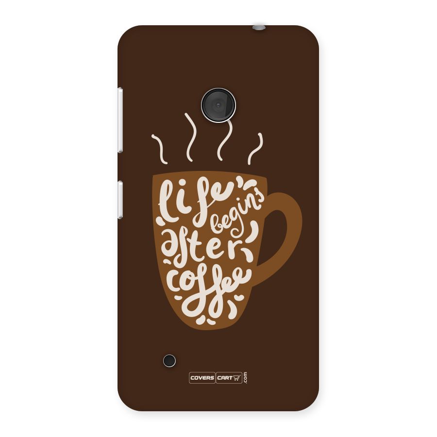 Coffee Mug Back Case for Lumia 530